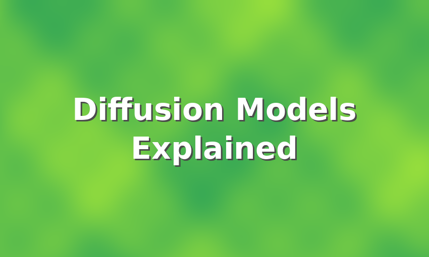 diffusion models